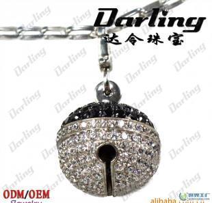 限量版Ling Long(玲瓏)項(xiàng)鏈,全鋪微鑲,925銀鑲嵌黑白鋯石吊墜_禮品、工藝品、飾品_世界工廠(chǎng)網(wǎng)中國(guó)產(chǎn)品信息庫(kù)